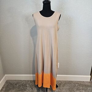 Time and Tru Women's Solid Halter Dress Size M